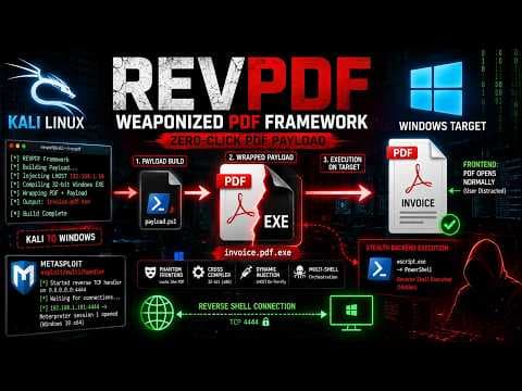Windows Hacking using PDF Payload 2026 May Method | Bypass AV
